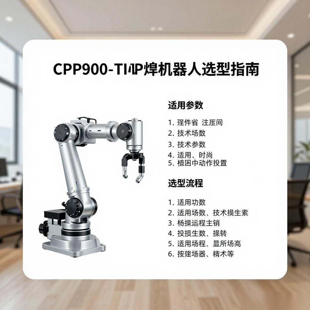 CPP900-TIW内焊机器人选型指南：如何选择合适的无飞溅内焊设备