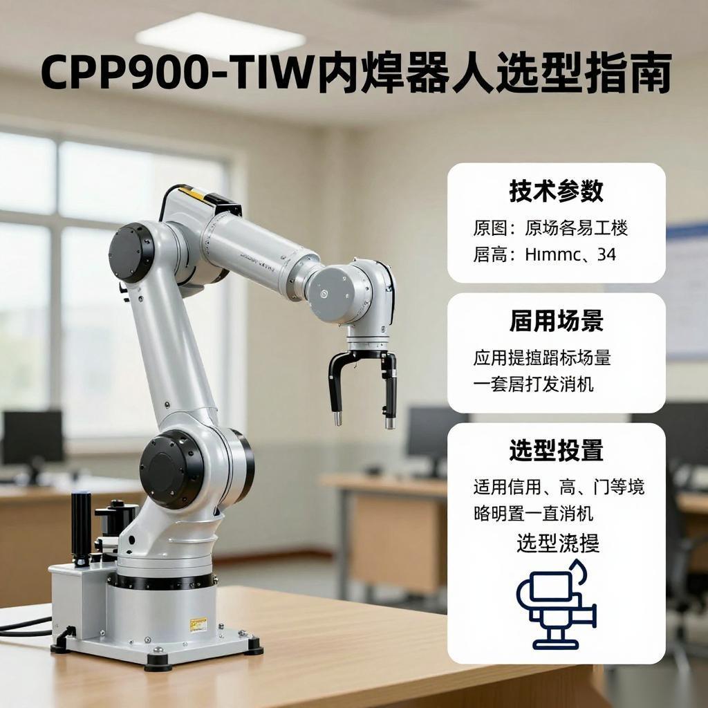 CPP900-TIW内焊机器人选型指南:如何选择合适的无飞溅内焊设备