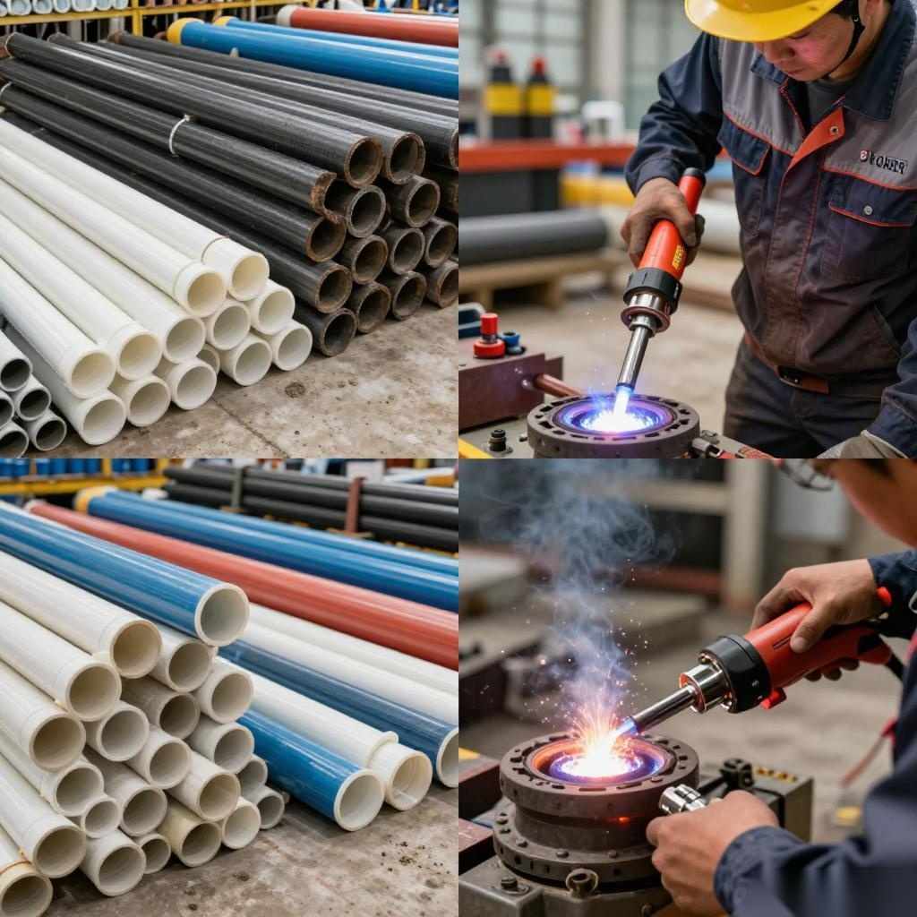 塑料管材选型安装指南:PE管、PPR管、PVC-U管应用技巧全攻略