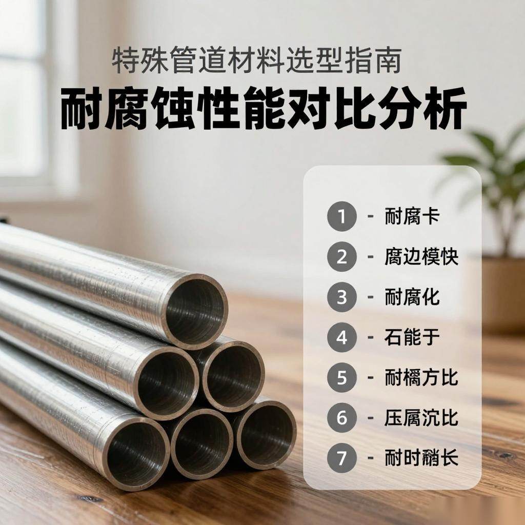 特殊管道材料选型指南：耐腐蚀性能对比分析全攻略