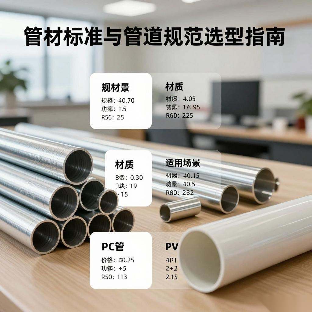 管材标准与管道规范选型指南：参数对比解析全攻略