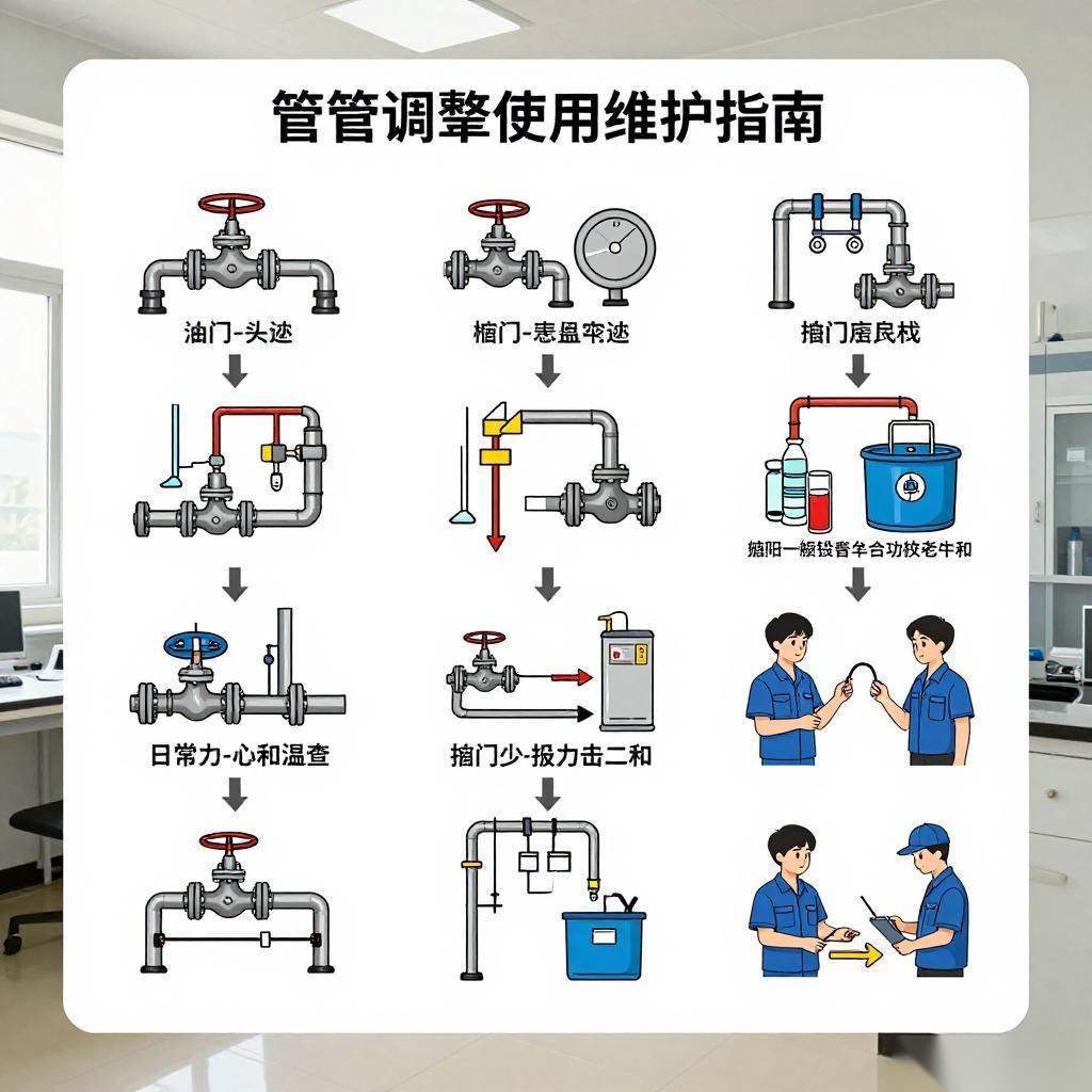 管道安装调试与使用维护指南:确保系统高效稳定运行的关键技巧