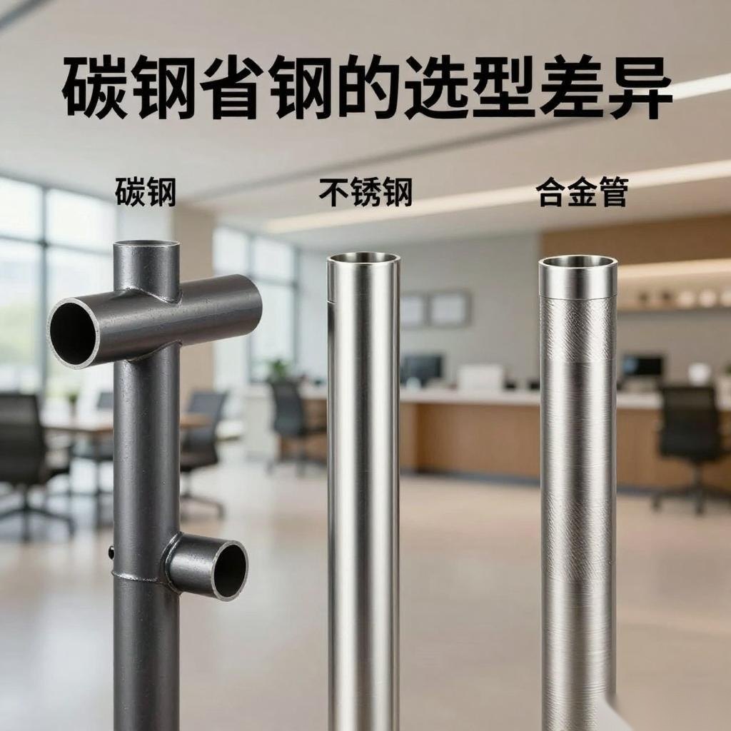 钢管选型指南：碳钢不锈钢合金管应用差异分析