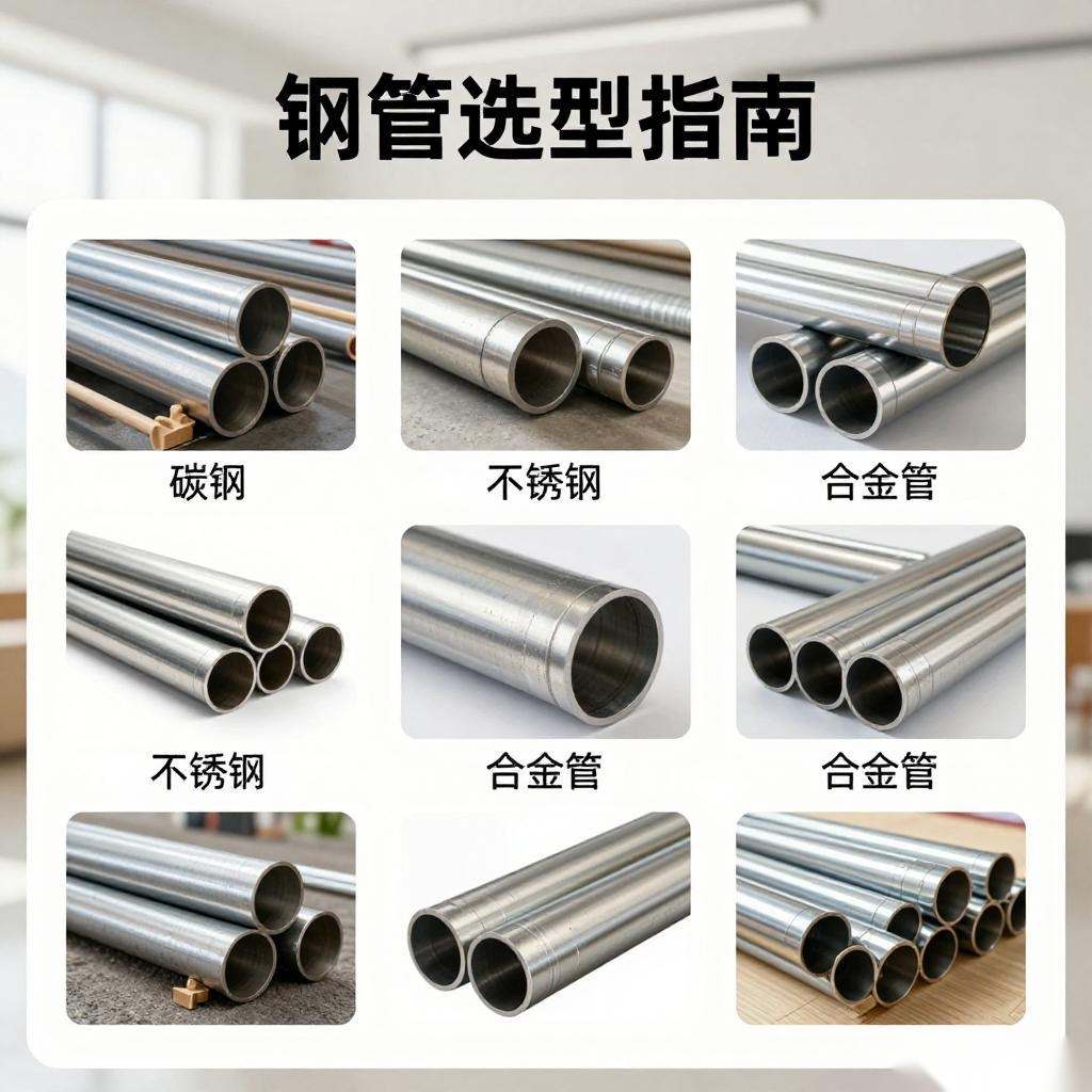 钢管选型指南:碳钢不锈钢合金管应用差异分析