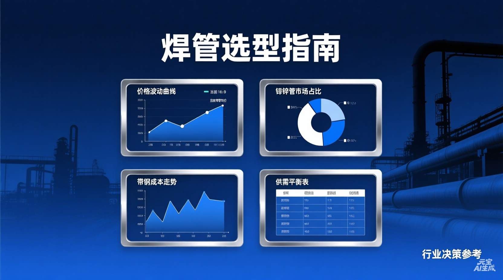 焊管选型指南：价格与市场参数对比分析全攻略