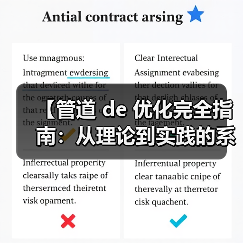 【管道 de 优化完全指南：从理论到实践的系统性突破】