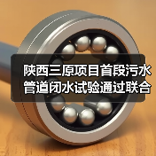 陕西三原项目首段污水管道闭水试验通过联合验收(图4) 陕西三原项目首段污水管道闭水试验通过联合验收(图4)
