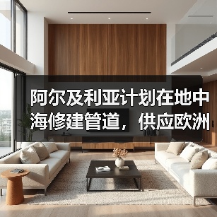 阿尔及利亚计划在地中海修建管道，供应欧洲10%的氢气