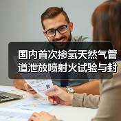 国内首次掺氢天然气管道泄放喷射火试验与封闭空间泄漏燃爆试验成功！（图3）