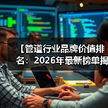【管道行业品牌价值排名:2026年最新榜单揭晓,这几家凭什么脱颖而出?】(图2) 【管道行业品牌价值排名:2026年最新榜单揭晓,这几家凭什么脱颖而出?】(图2)