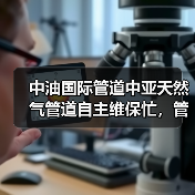 中油国际管道中亚天然气管道自主维保忙，管输动力强（图3）