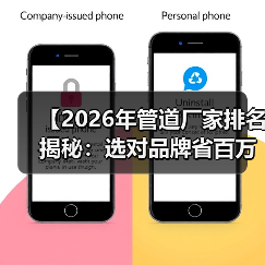 【2026年管道厂家排名揭秘:选对品牌省百万】(图3) 【2026年管道厂家排名揭秘:选对品牌省百万】(图3)