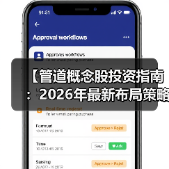 【管道概念股投资指南：2026年最新布局策略与龙头股解析】（图4）