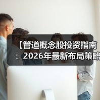 【管道概念股投资指南:2026年最新布局策略与龙头股解析】(图4) 【管道概念股投资指南:2026年最新布局策略与龙头股解析】(图4)