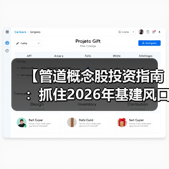 【管道概念股投资指南:抓住2026年基建风口的黄金机遇】(图4) 【管道概念股投资指南:抓住2026年基建风口的黄金机遇】(图4)