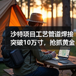 沙特项目工艺管道焊接突破10万寸,抢抓黄金期进度告捷(图1) 沙特项目工艺管道焊接突破10万寸,抢抓黄金期进度告捷(图1)