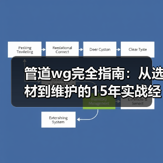 管道wg完全指南：从选材到维护的15年实战经验（图2）