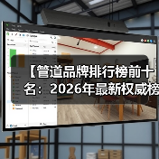 【管道品牌排行榜前十名:2026年最新权威榜单及选购指南】(图1) 【管道品牌排行榜前十名:2026年最新权威榜单及选购指南】(图1)