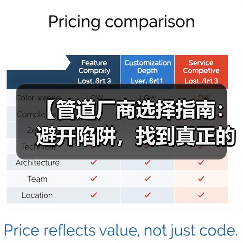 【管道厂商选择指南：避开陷阱，找到真正的行业冠军】