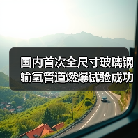国内首次全尺寸玻璃钢输氢管道燃爆试验成功 为非金属输氢安全提供数据支持(图4) 国内首次全尺寸玻璃钢输氢管道燃爆试验成功 为非金属输氢安全提供数据支持(图4)