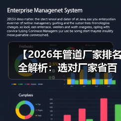 【2026年管道厂家排名全解析：选对厂家省百万】（图4）