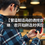 【管道制造商的选择攻略:避开陷阱选对供应商】(图1) 【管道制造商的选择攻略:避开陷阱选对供应商】(图1)