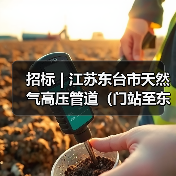 招标 | 江苏东台市天然气高压管道(门站至东渣路)工程二标段施工招标(图2) 招标 | 江苏东台市天然气高压管道(门站至东渣路)工程二标段施工招标(图2)