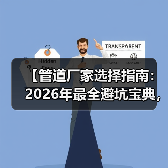 【管道厂家选择指南：2026年最全避坑宝典，让你一次选对不再踩雷】（图4）