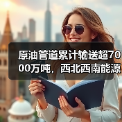 原油管道累计输送超7000万吨,西北西南能源动脉显成效(图1) 原油管道累计输送超7000万吨,西北西南能源动脉显成效(图1)