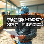 原油管道累计输送超7000万吨,西北西南能源动脉显成效(图2) 原油管道累计输送超7000万吨,西北西南能源动脉显成效(图2)