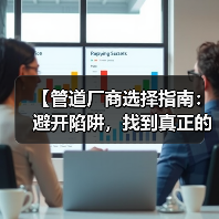 【管道厂商选择指南:避开陷阱,找到真正的行业领头羊】(图2) 【管道厂商选择指南:避开陷阱,找到真正的行业领头羊】(图2)
