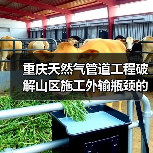 重庆天然气管道工程破解山区施工外输瓶颈的创新方案(图4) 重庆天然气管道工程破解山区施工外输瓶颈的创新方案(图4)