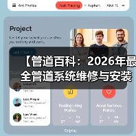 【管道百科:2026年最全管道系统维修与安装指南,让你告别漏水烦恼】(图1) 【管道百科:2026年最全管道系统维修与安装指南,让你告别漏水烦恼】(图1)