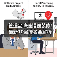管道品牌选错毁装修!最新10强排名全解析(图1) 管道品牌选错毁装修!最新10强排名全解析(图1)