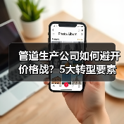 管道生产公司如何避开价格战?5大转型要素揭秘(图3) 管道生产公司如何避开价格战?5大转型要素揭秘(图3)