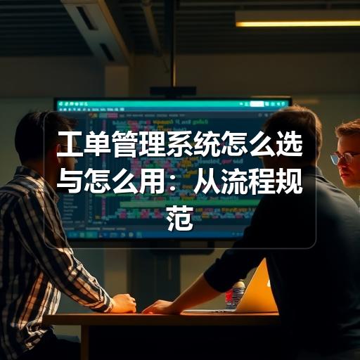 工单管理系统怎么选与怎么用:从流程规范到效率提升