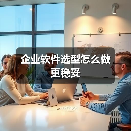 企业软件选型怎么做更稳妥