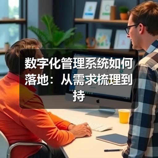 数字化管理系统如何落地：从需求梳理到持续优化的实用指南