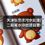 天津张贵庄污水处理厂二期尾水排放项目第一节管道顺利入槽