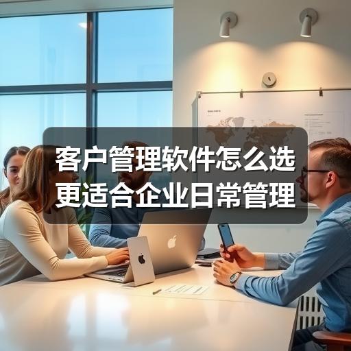 客户管理软件怎么选更适合企业日常管理