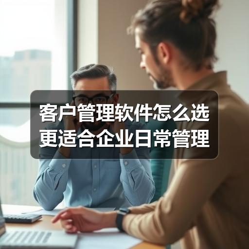客户管理软件怎么选更适合企业日常管理