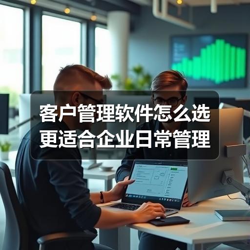 客户管理软件怎么选更适合企业日常管理