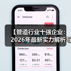 【管道行业十强企业:2026年最新实力解析与选择指南】(图1) 【管道行业十强企业:2026年最新实力解析与选择指南】(图1)