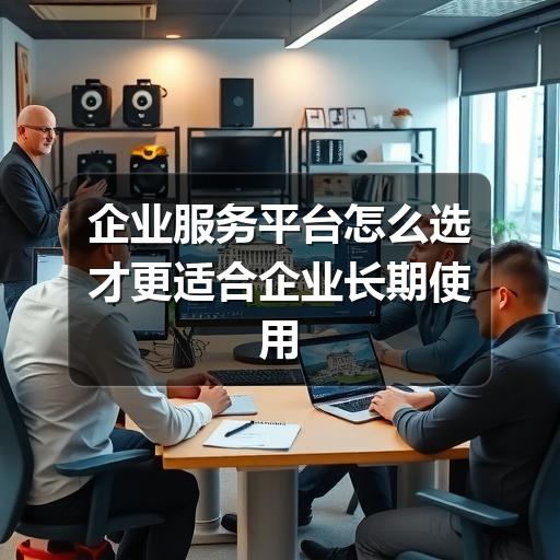 企业服务平台怎么选才更适合企业长期使用