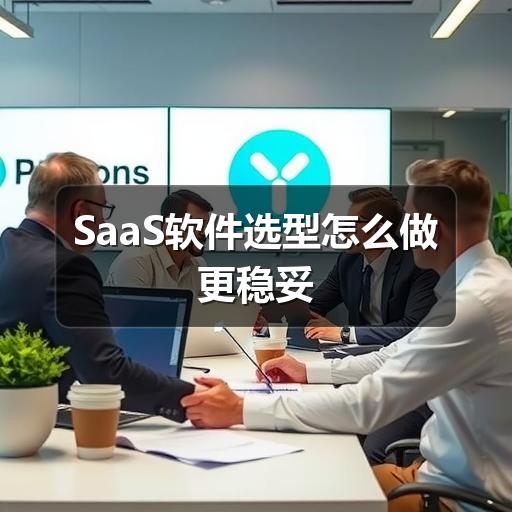 SaaS软件选型怎么做更稳妥
