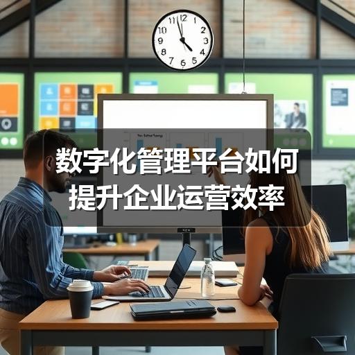 数字化管理平台如何提升企业运营效率