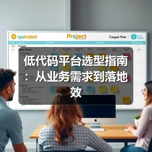 低代码平台选型指南:从业务需求到落地效果的判断方法