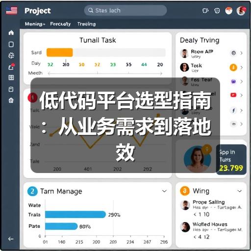 低代码平台选型指南:从业务需求到落地效果的判断方法
