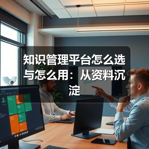 知识管理平台怎么选与怎么用:从资料沉淀到团队协作的实用指南