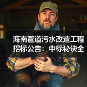 海南管道污水改造工程招标公告：中标秘诀全解析（图4）